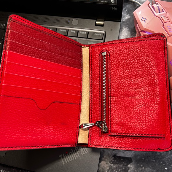 Pink Alexander, McQueen wallet - Picture 2 of 8